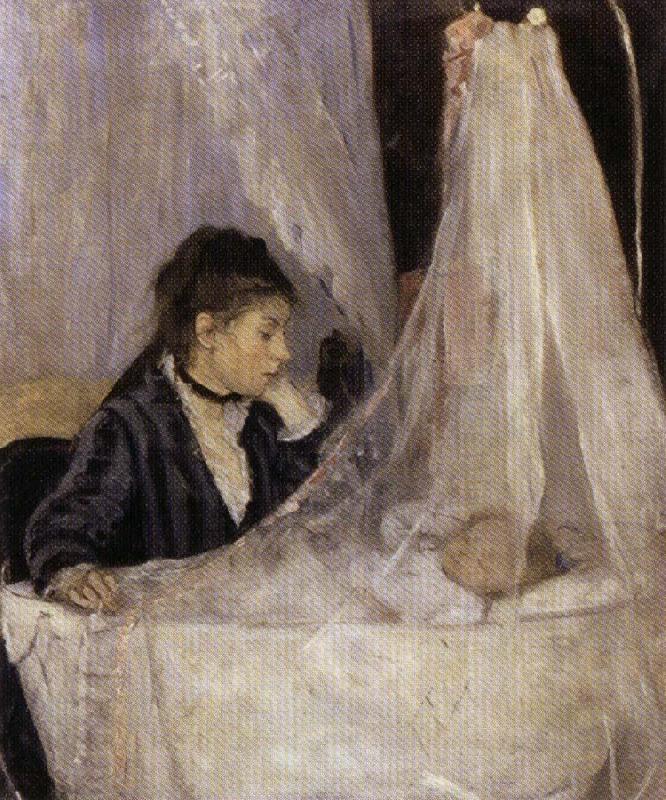 Berthe Morisot The Crib